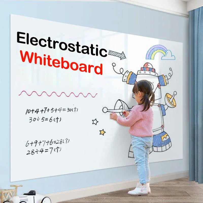 StaticBoard Reusable Whiteboard Film