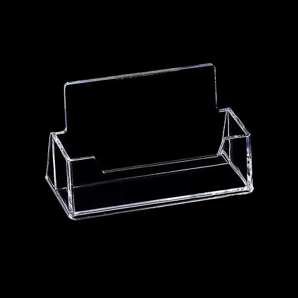 DeskAcrylic Clear Card Display Stand