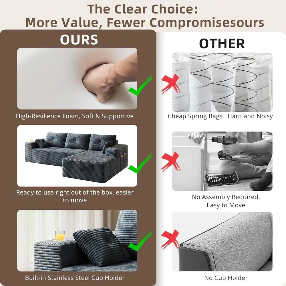 Kingsley Chaise Sectional