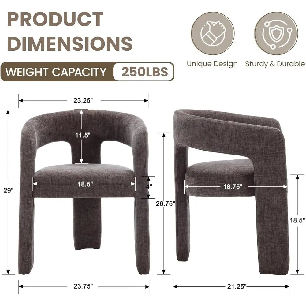 Chenille Accent Chair