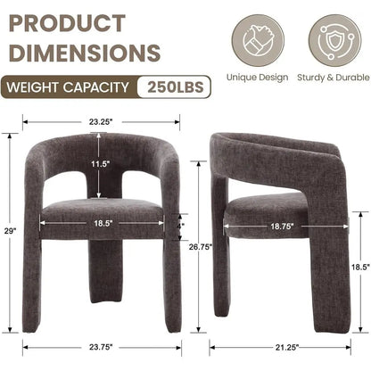 Chenille Accent Chair
