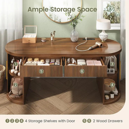 Bramford Sliding Door Desk