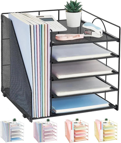 5-Tier Desktop Paper Tray Organizer