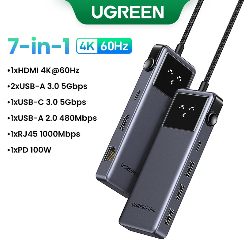 UGREEN 6-in-1 Docking Station