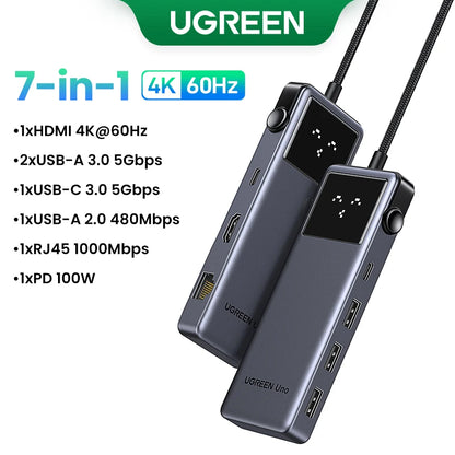 UGREEN 6-in-1 Docking Station