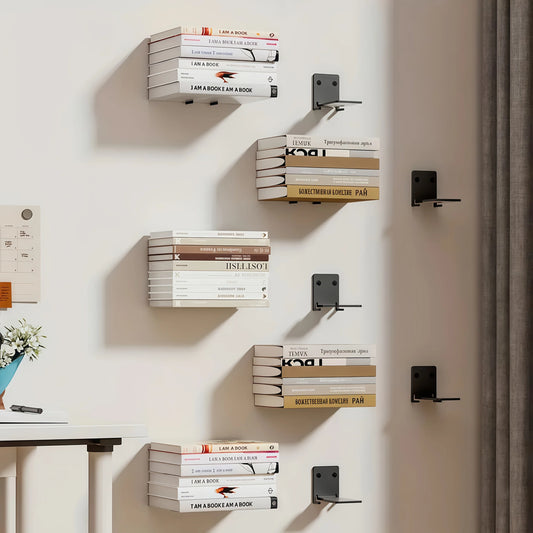 Modern Freestanding Bookcase with Open Display Shelves