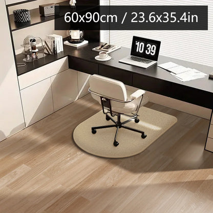 SolidDesk Flannel Chair Floor Mat