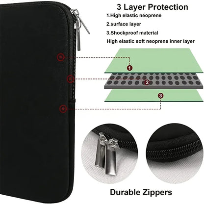 Padded Zipper Laptop Sleeve Case