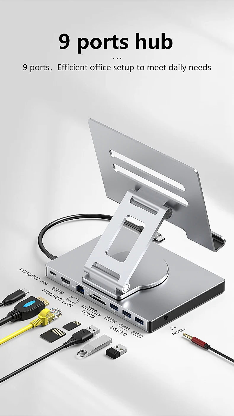 KEBIDUMEI 9-in-1 Docking Station