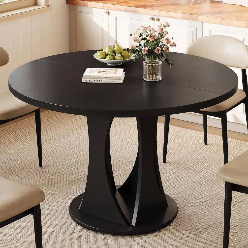 Halston Arc-Base Dining Table