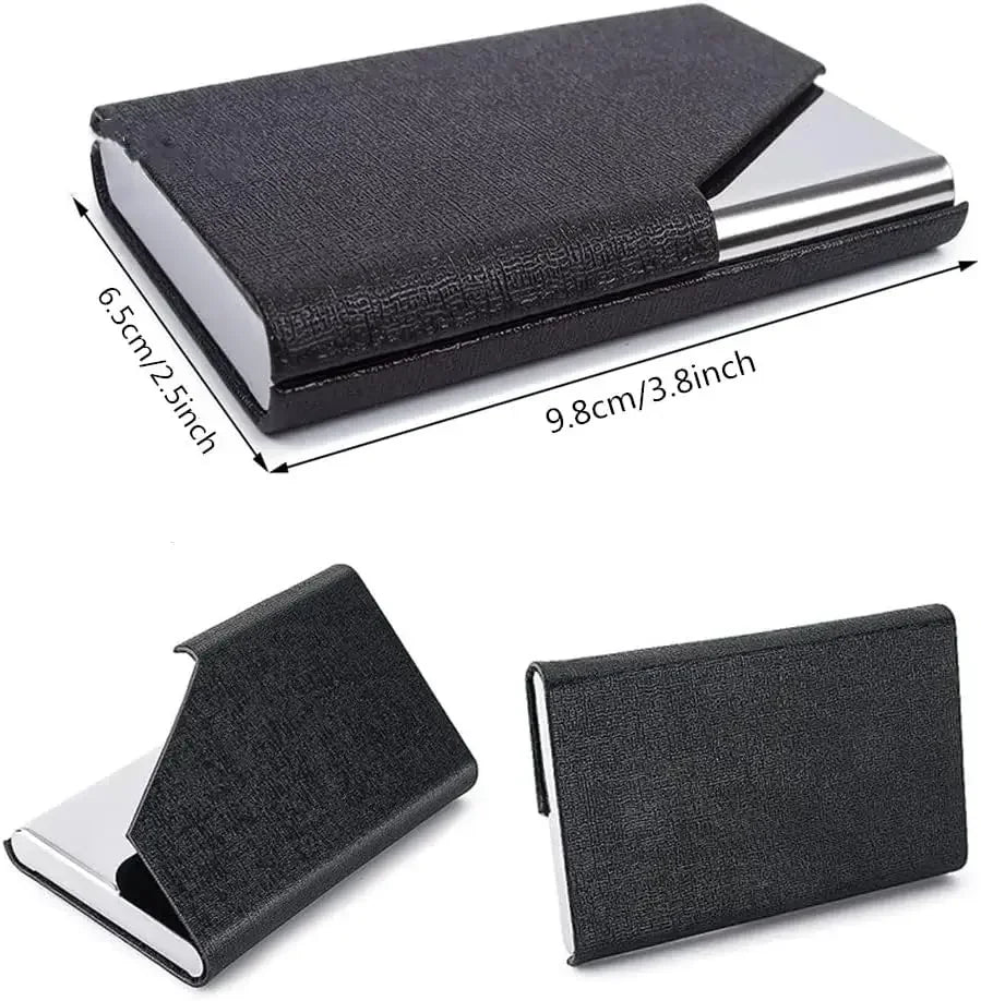 LeatherCard PU Magnetic Card Case
