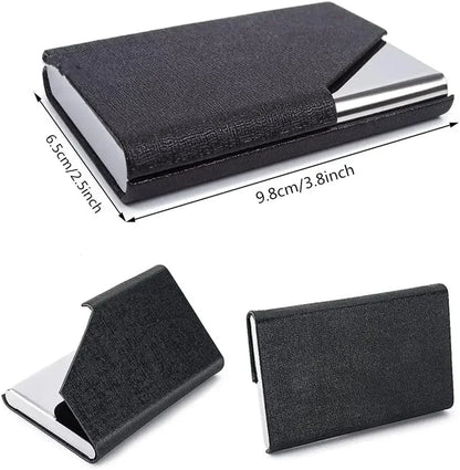 LeatherCard PU Magnetic Card Case