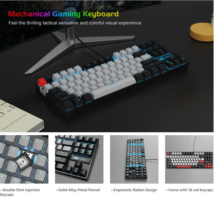 MageGee 75% TKL Mechanical Gaming Keyboard