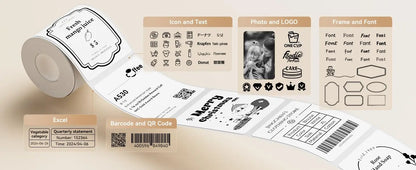 NiiBand B1 Bluetooth Label Printer