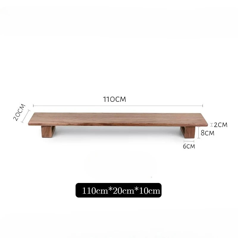 Black Walnut Adjustable Desk Riser