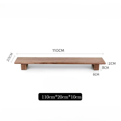 Black Walnut Adjustable Desk Riser