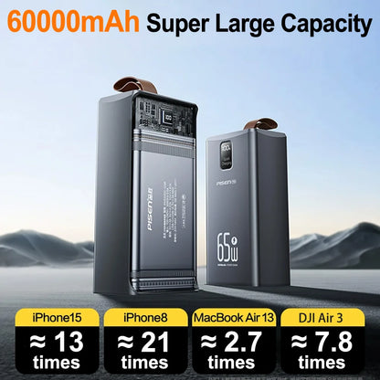 PISEN 60000mAh Power Bank