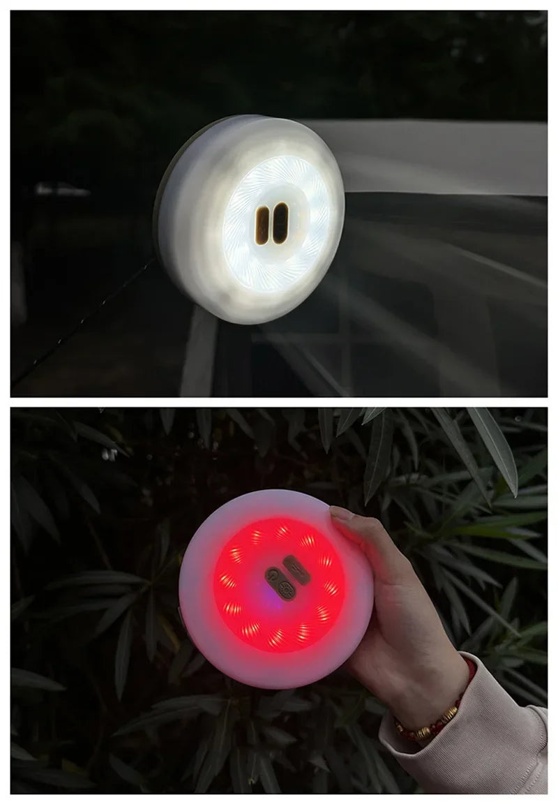 2-in-1 Rechargeable Camping Lantern & Reel Light