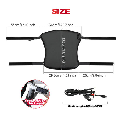 Heated Motorcycle Seat Cushion