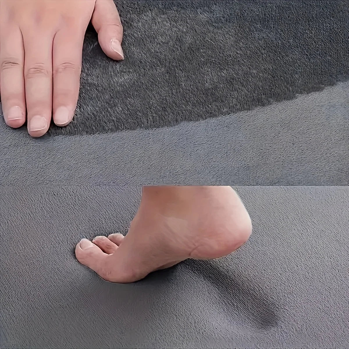 SolidDesk Flannel Chair Floor Mat
