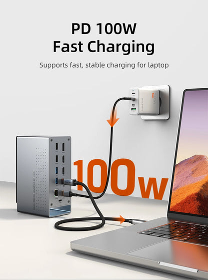 CABLETIME 16-in-1 Docking Station