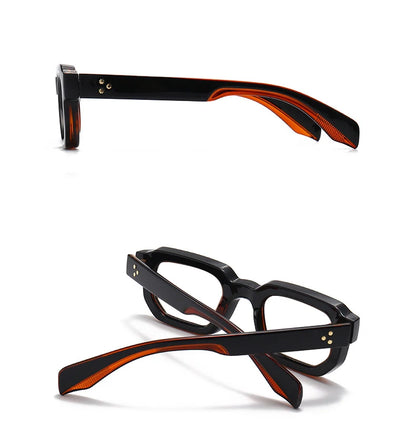 Black Square Anti Blue Light Glasses