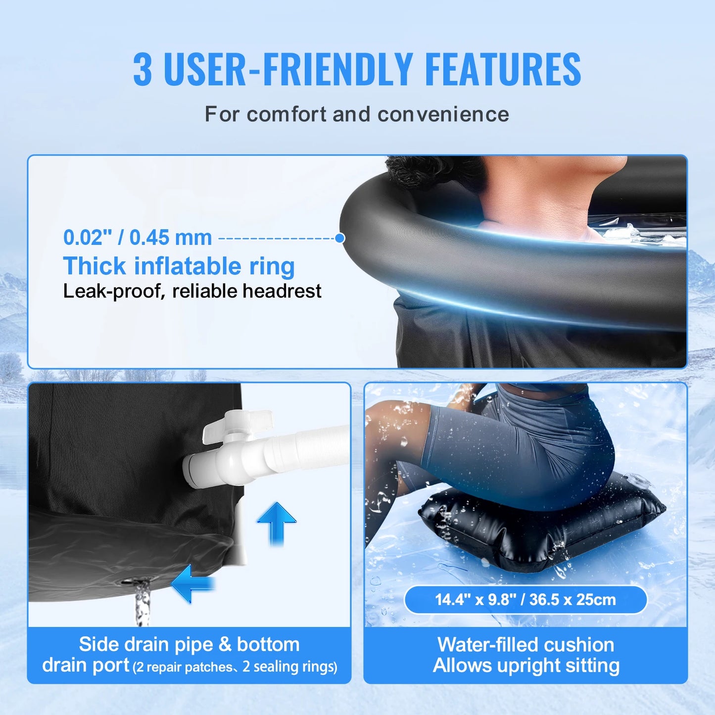 IcePlunge Inflatable Cold Tub