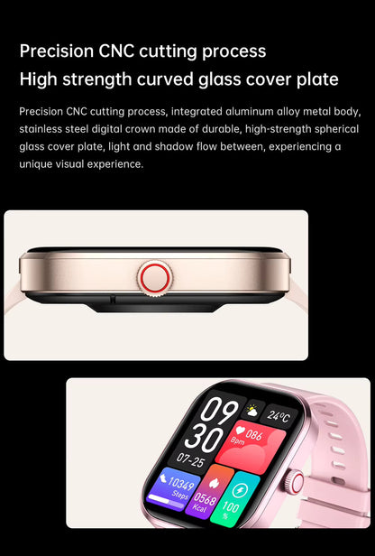 Health Smartwatch: BP, ECG, HRV & SpO2 Tracker