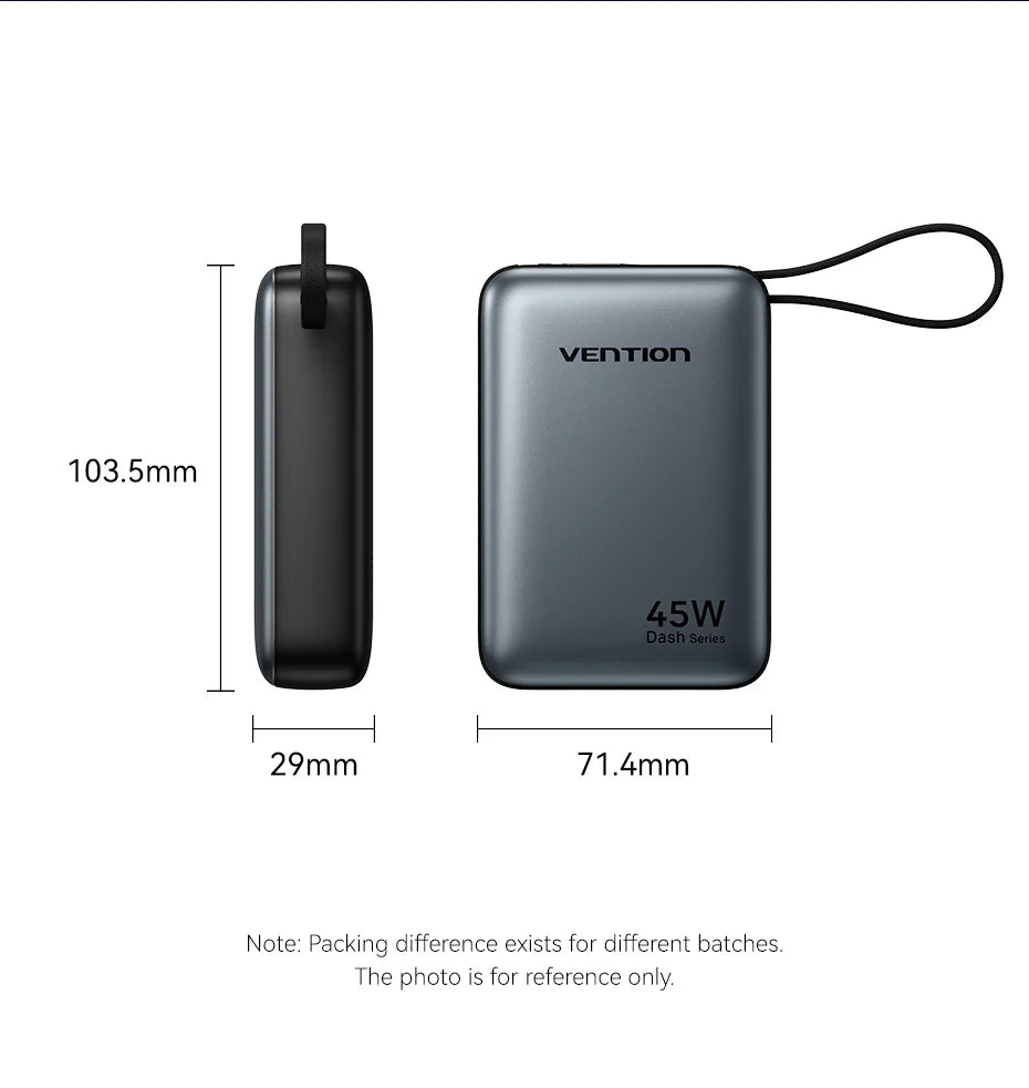45W Fast Charging Power Bank