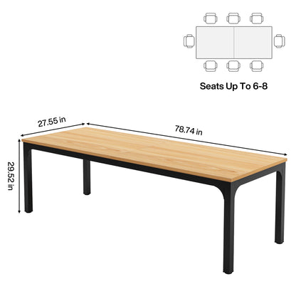 Tribesigns 78.7" Extra-Long Dual Workstation Desk