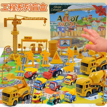 Vehicle Advent Calendar Gift Box