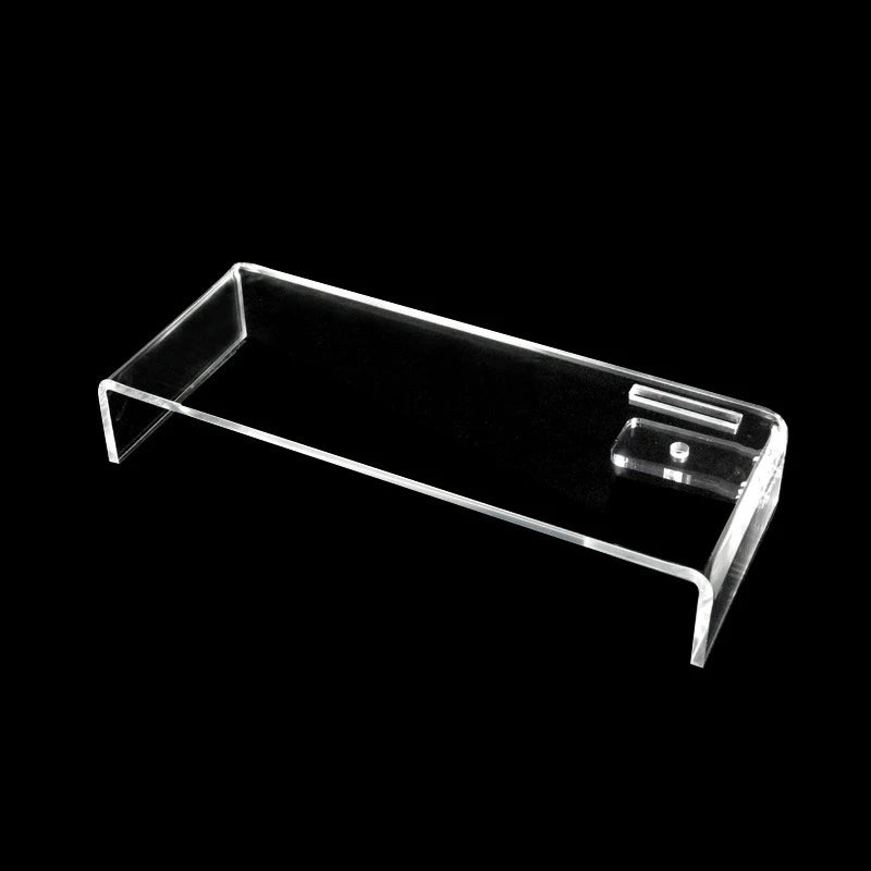 Acrylic Monitor Stand with Storage