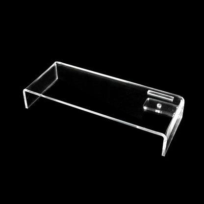 Acrylic Monitor Stand with Storage