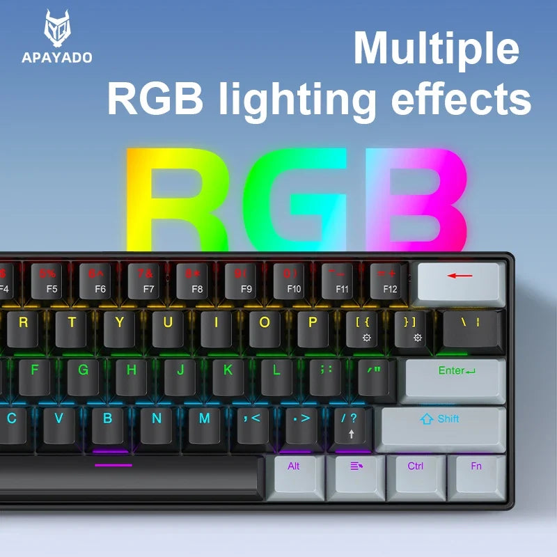 60% Mechanical Mini Keyboard with RGB
