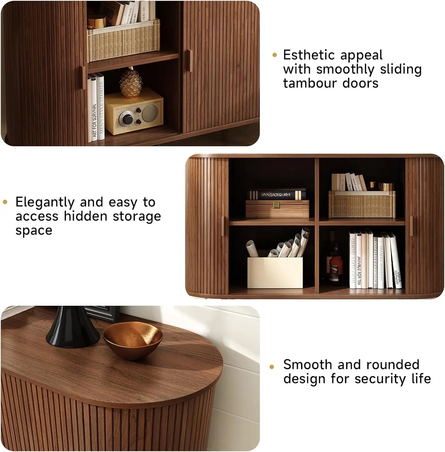 Winshire Sliding Door Buffet Cabinet