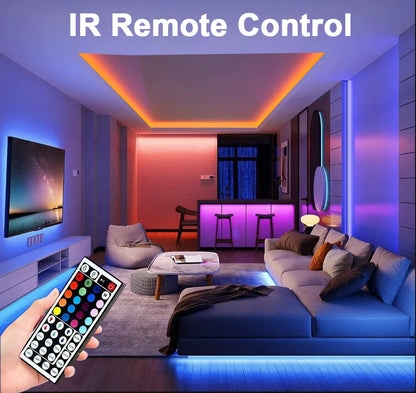 RGB LED Strip Lights with App & Remote Control