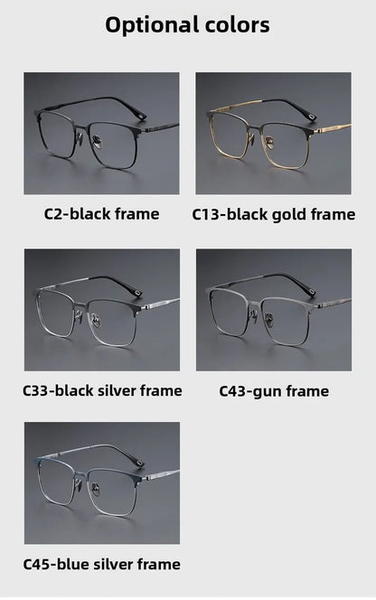 BLMUSA Titanium Reading Glasses
