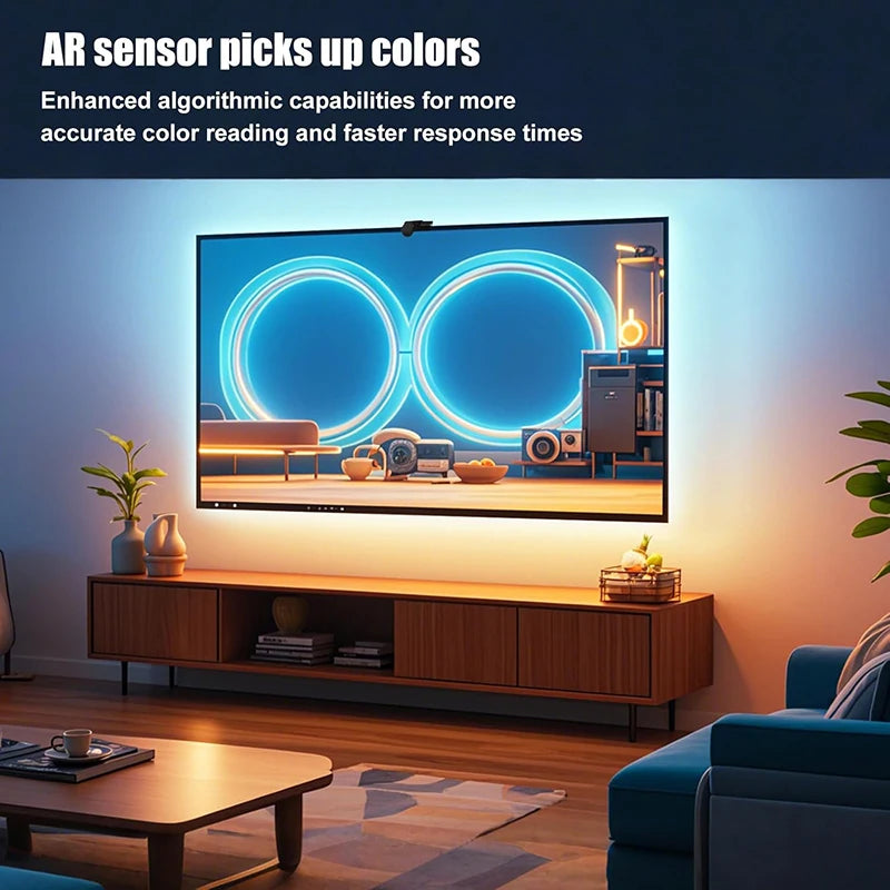 TV Sync Bias Lighting Strip, Fits 3.8–5M TVs