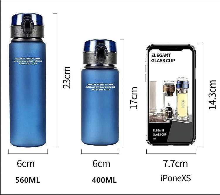 Leak-Proof Sports Water Bottle