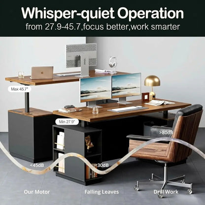Radcliffe L-Shaped Standing Desk
