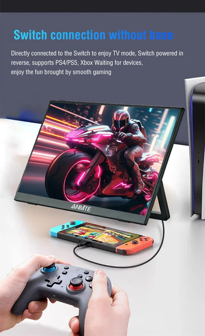 16" Portable Touch Monitor, HDR10 Low Blue Light