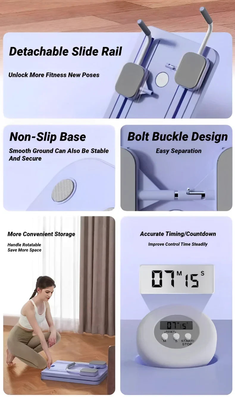 All-in-One Ab Board & Push-Up Trainer