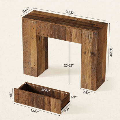 Bramwell Farmhouse Console Table