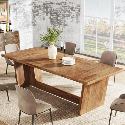 Millfield Farmhouse Pedestal Table