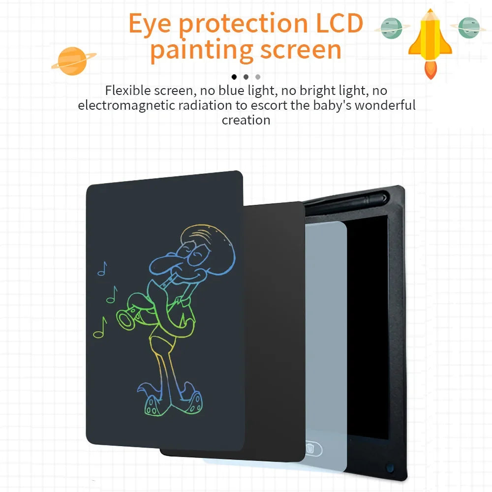 8.5-inch LCD Drawing Tablet for Kids - Erasable