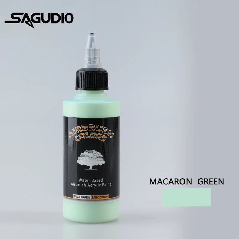 32-Color Matte Airbrush Paint Set