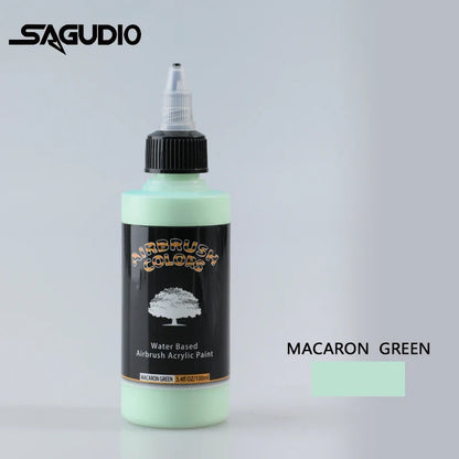 32-Color Matte Airbrush Paint Set