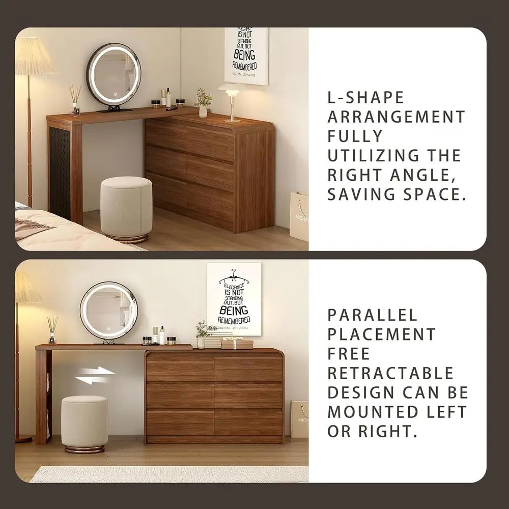 Lumina Vanity Desk