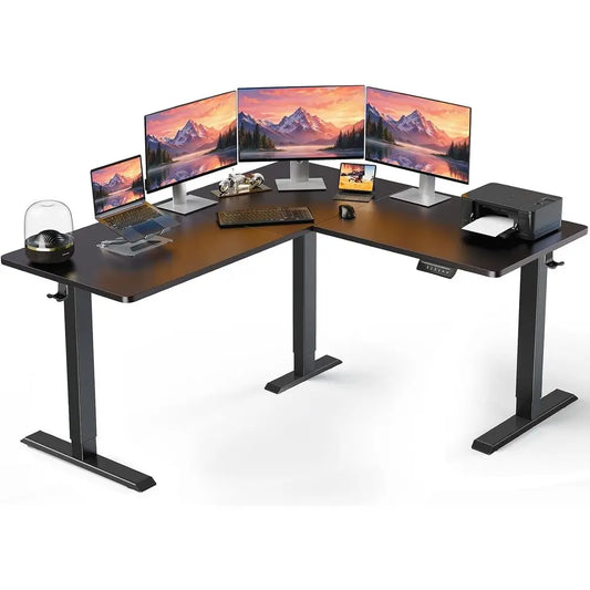 Large L-Shaped Standing Desk