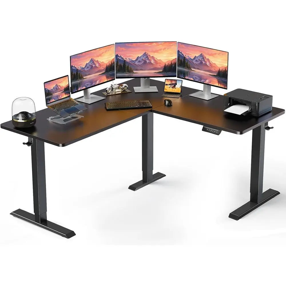 Large L-Shaped Standing Desk